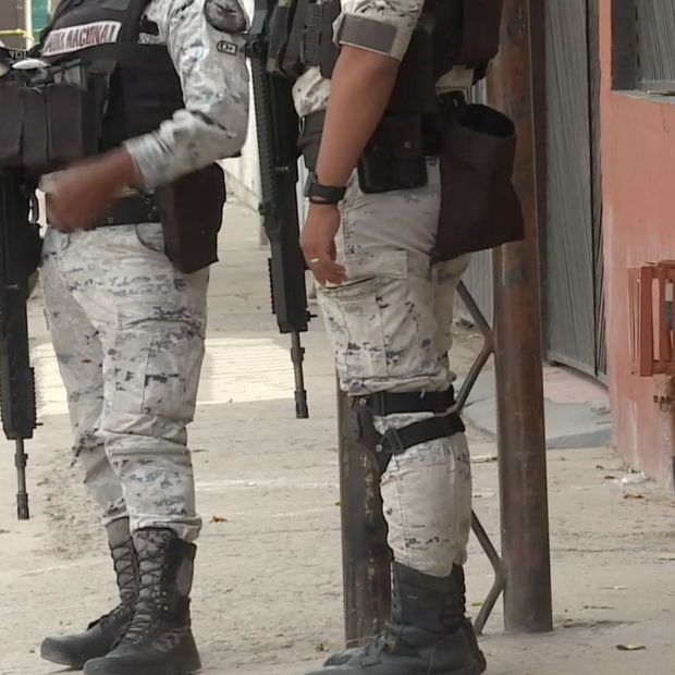 Elementos de varias corporaciones de Seguridad resguardaron la zona.